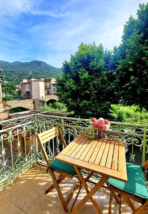 Riverside Apartment Sospel Bagian luar foto